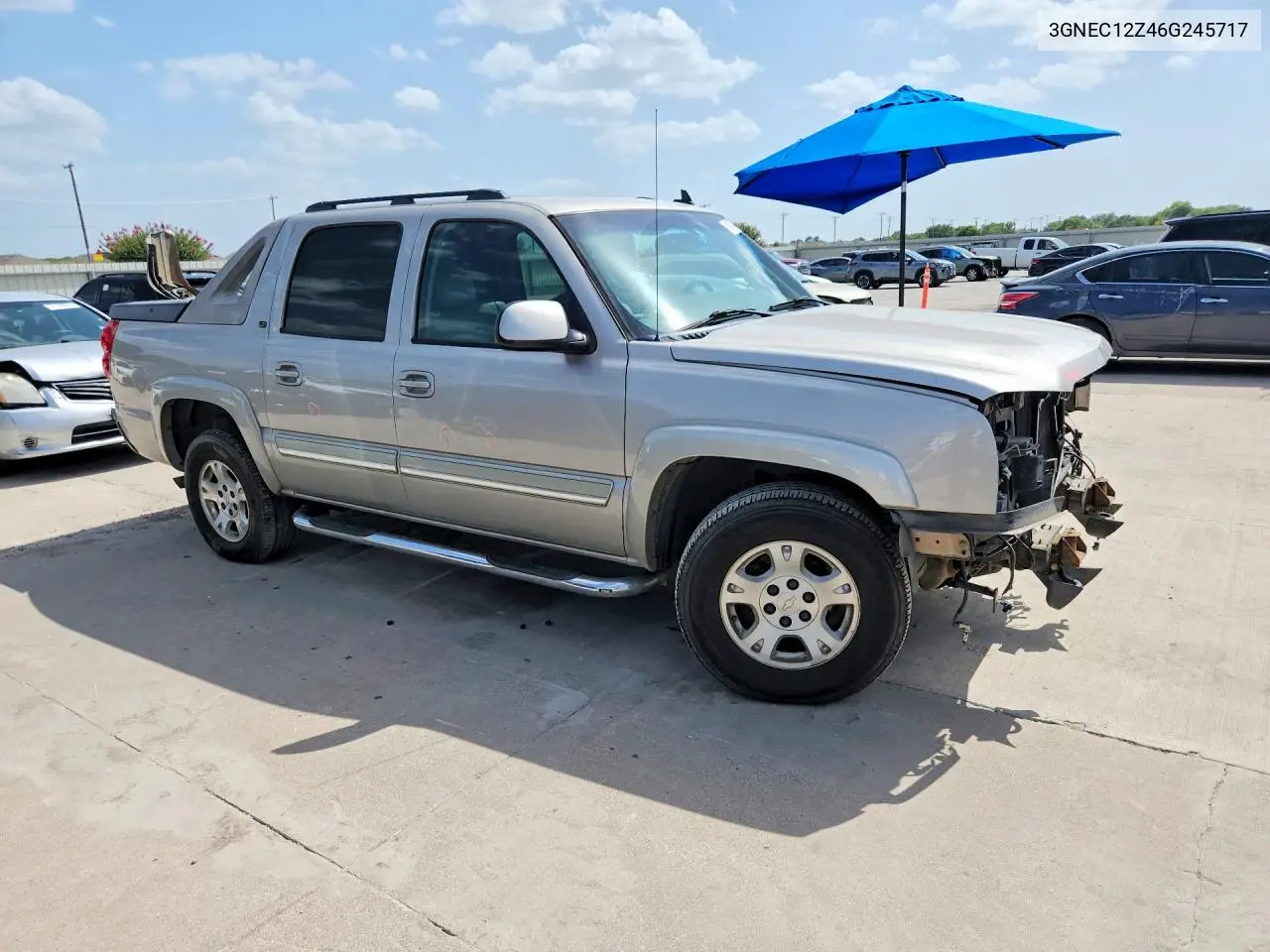 2006 Chevrolet Avalanche C1500 VIN: 3GNEC12Z46G245717 Lot: 61801716
