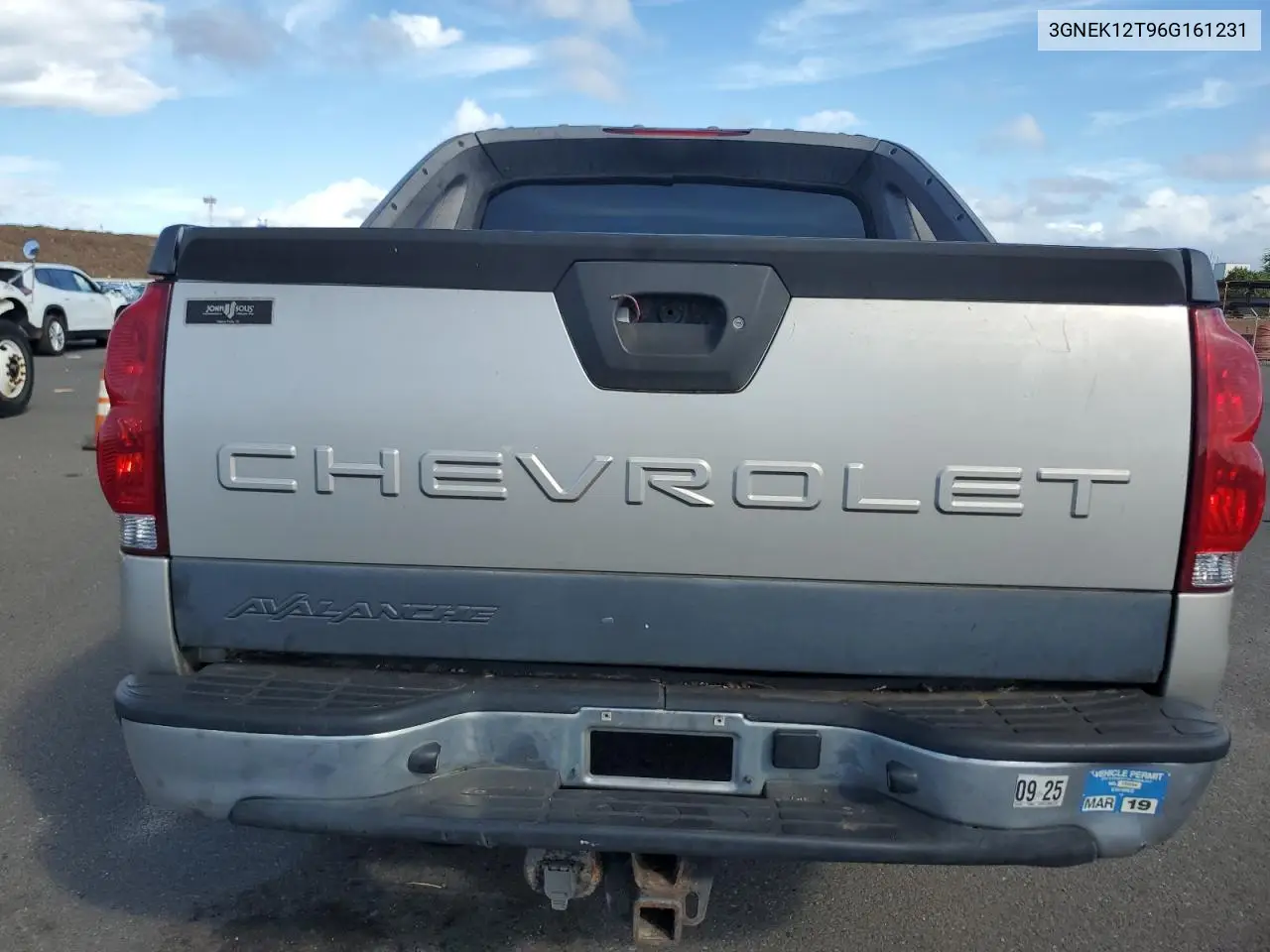 3GNEK12T96G161231 2006 Chevrolet Avalanche K1500