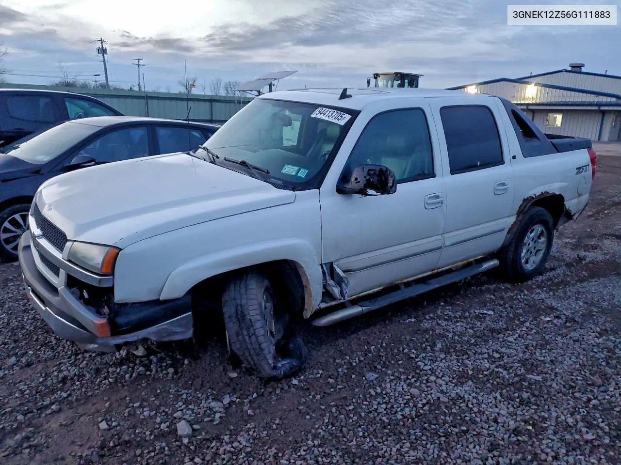 3GNEK12Z56G111883 2006 Chevrolet Avalanche K1500