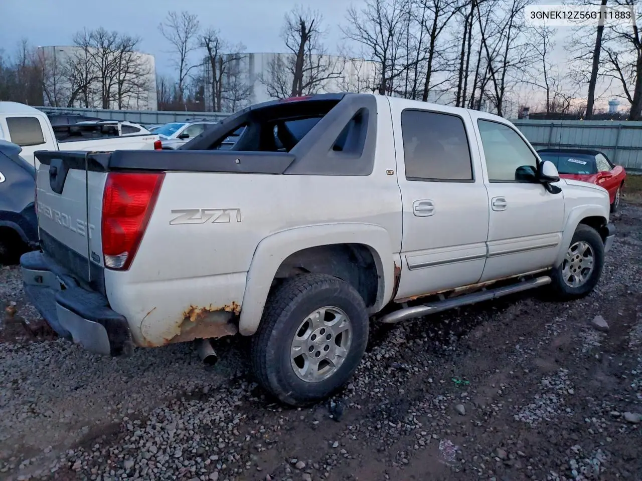 3GNEK12Z56G111883 2006 Chevrolet Avalanche K1500