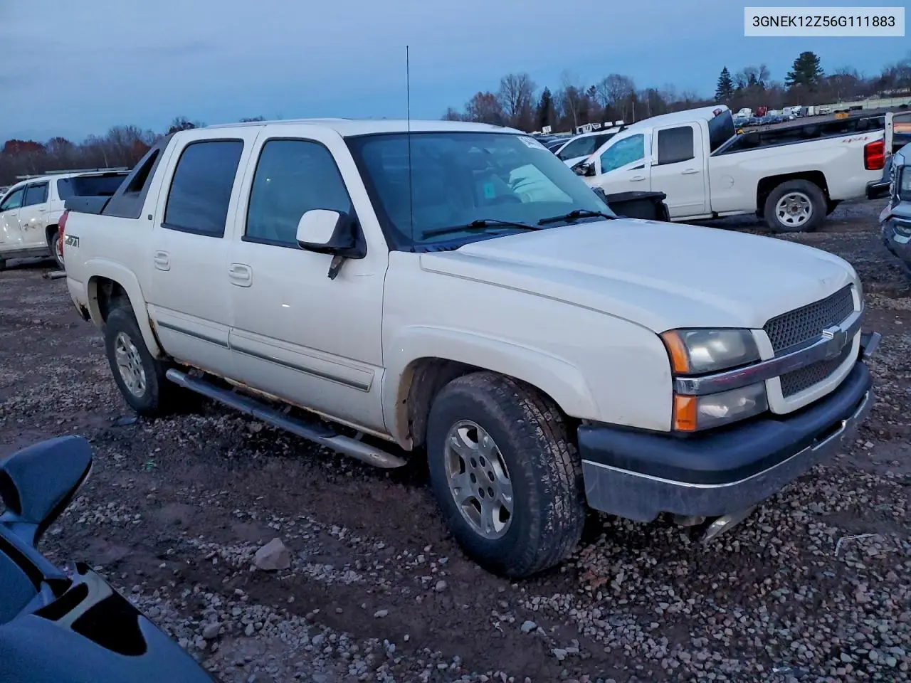 3GNEK12Z56G111883 2006 Chevrolet Avalanche K1500