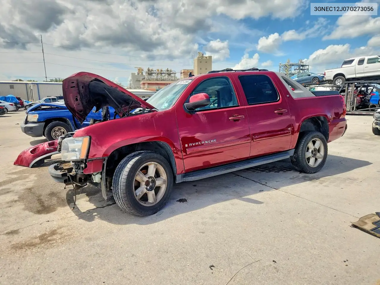2007 Chevrolet Avalanche C1500 VIN: 3GNEC12J07G273056 Lot: 55257266