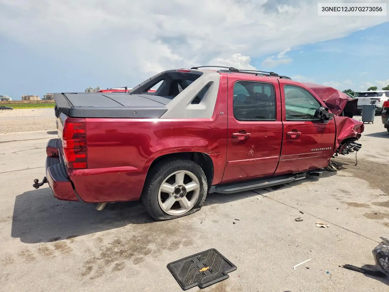 2007 Chevrolet Avalanche C1500 VIN: 3GNEC12J07G273056 Lot: 55257266