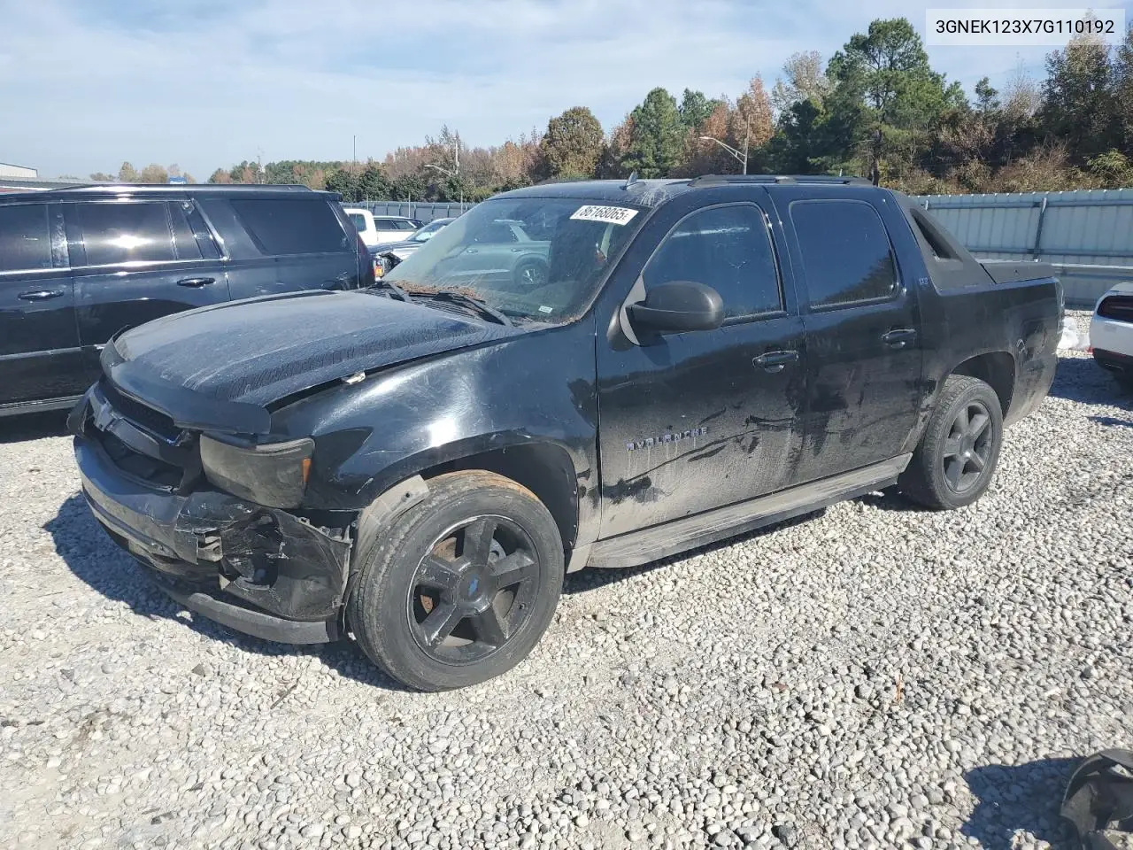 3GNEK123X7G110192 2007 Chevrolet Avalanche K1500