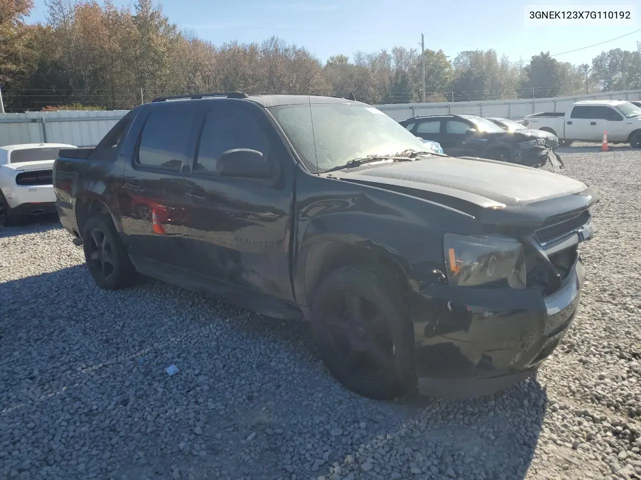 3GNEK123X7G110192 2007 Chevrolet Avalanche K1500