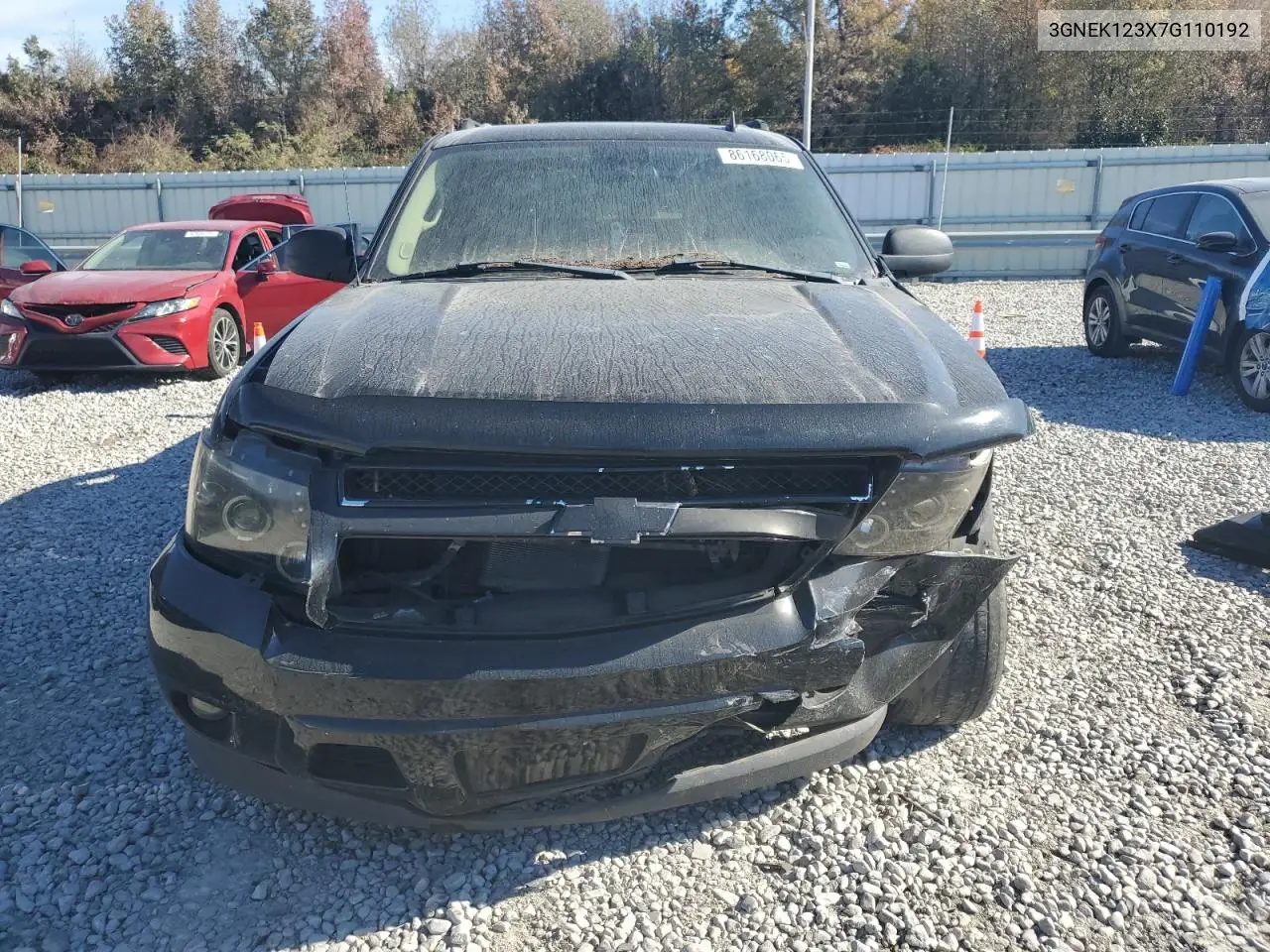 3GNEK123X7G110192 2007 Chevrolet Avalanche K1500