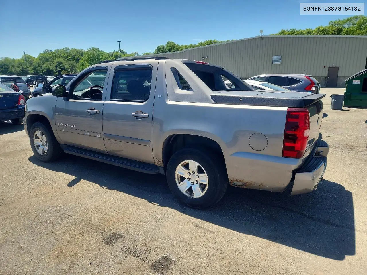2007 Chevrolet Avalanche K1500 VIN: 3GNFK12387G154132 Lot: 56121176