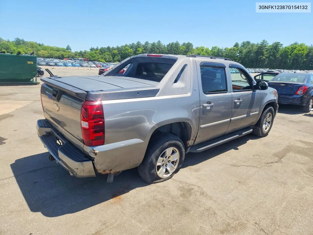 2007 Chevrolet Avalanche K1500 VIN: 3GNFK12387G154132 Lot: 56121176