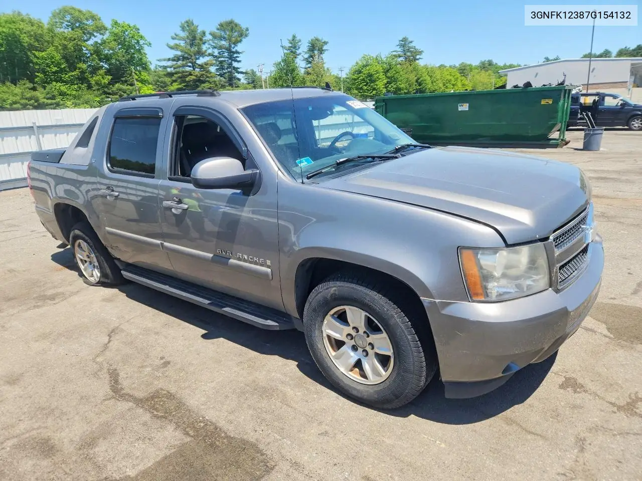 2007 Chevrolet Avalanche K1500 VIN: 3GNFK12387G154132 Lot: 56121176
