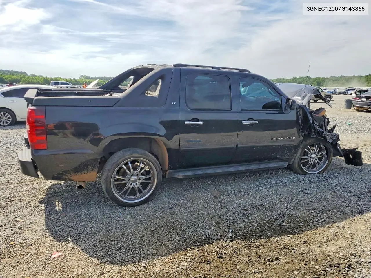 2007 Chevrolet Avalanche C1500 VIN: 3GNEC12007G143866 Lot: 56309936