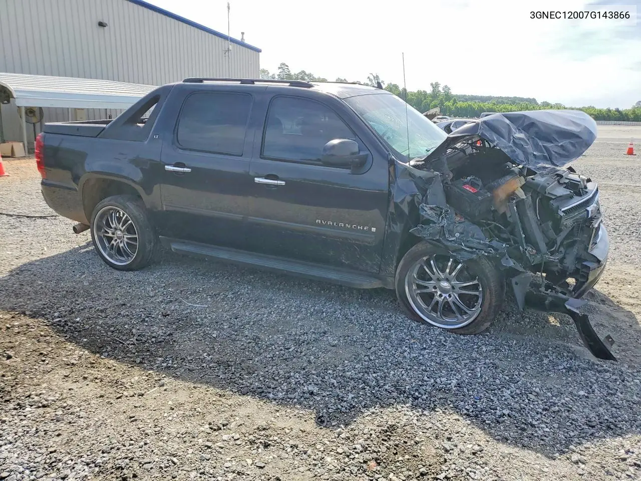2007 Chevrolet Avalanche C1500 VIN: 3GNEC12007G143866 Lot: 56309936