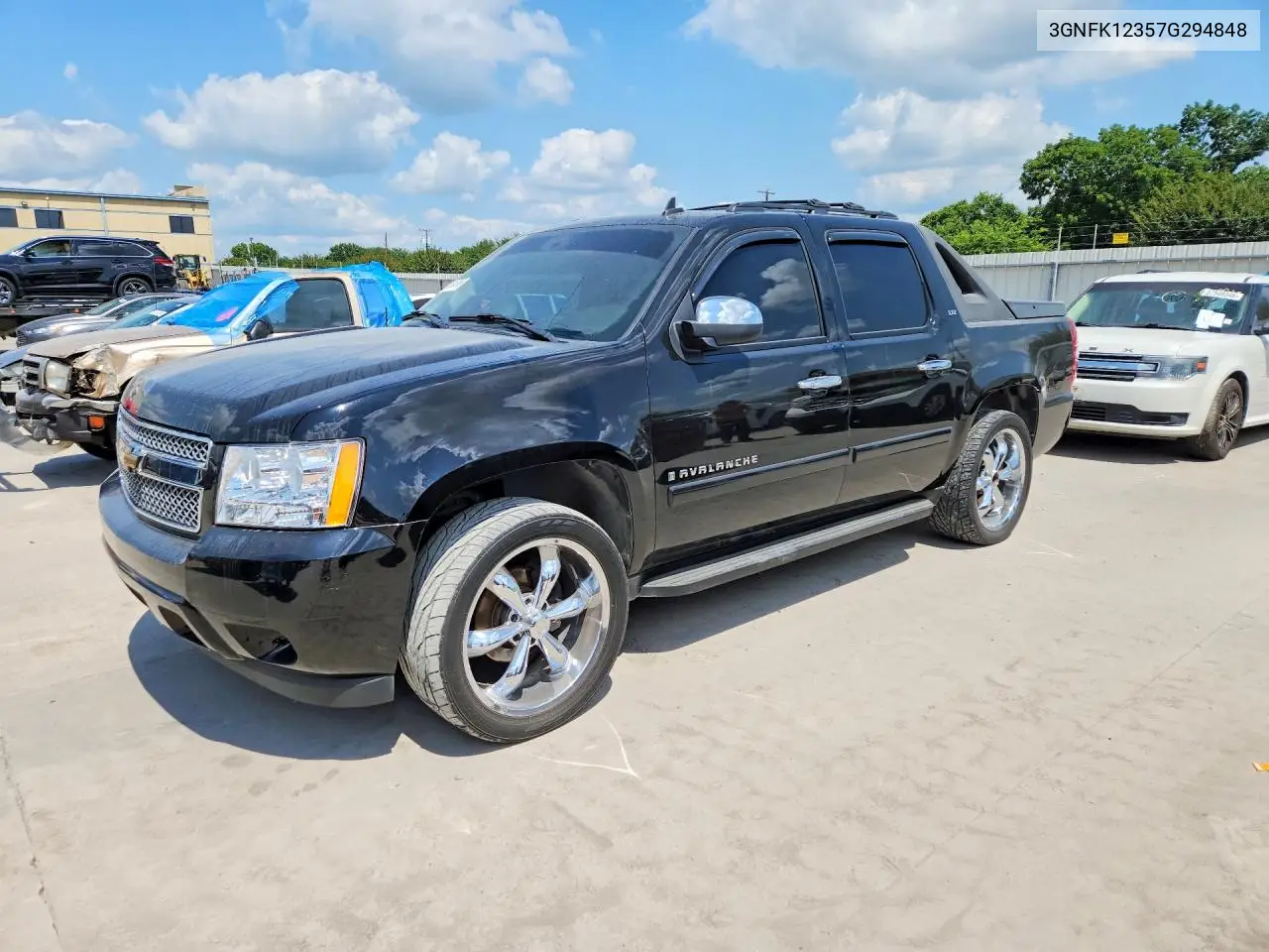 2007 Chevrolet Avalanche K1500 VIN: 3GNFK12357G294848 Lot: 57208506