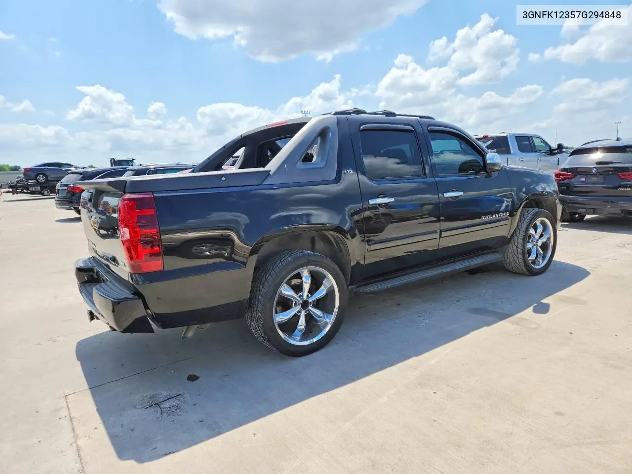 2007 Chevrolet Avalanche K1500 VIN: 3GNFK12357G294848 Lot: 57208506