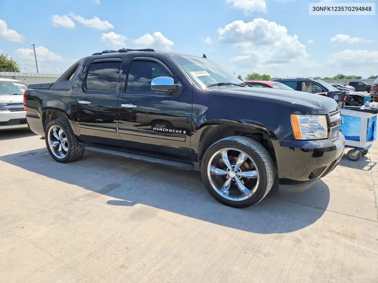 2007 Chevrolet Avalanche K1500 VIN: 3GNFK12357G294848 Lot: 57208506