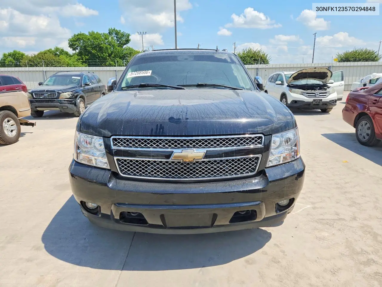 2007 Chevrolet Avalanche K1500 VIN: 3GNFK12357G294848 Lot: 57208506
