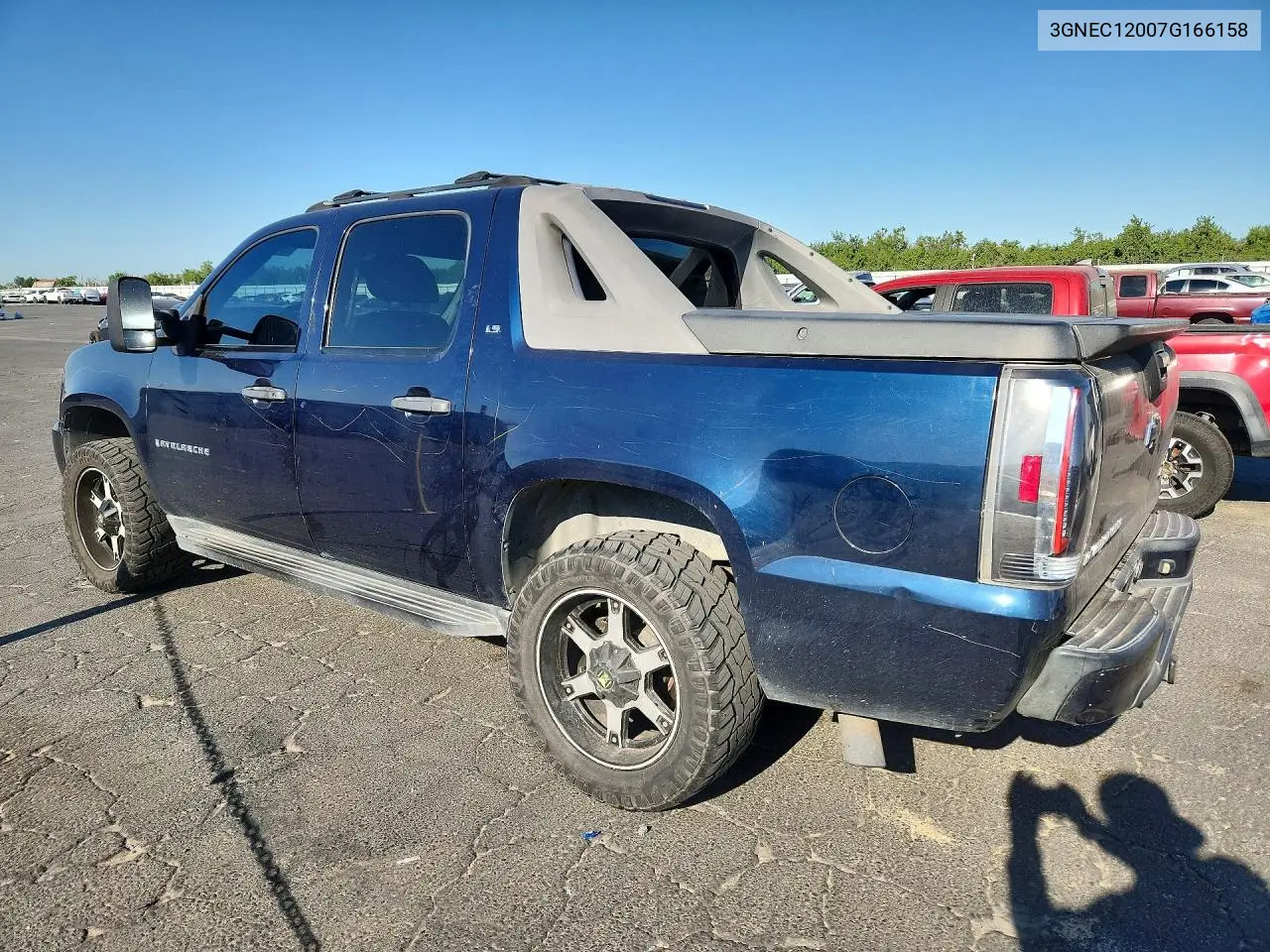 2007 Chevrolet Avalanche C1500 VIN: 3GNEC12007G166158 Lot: 57422206