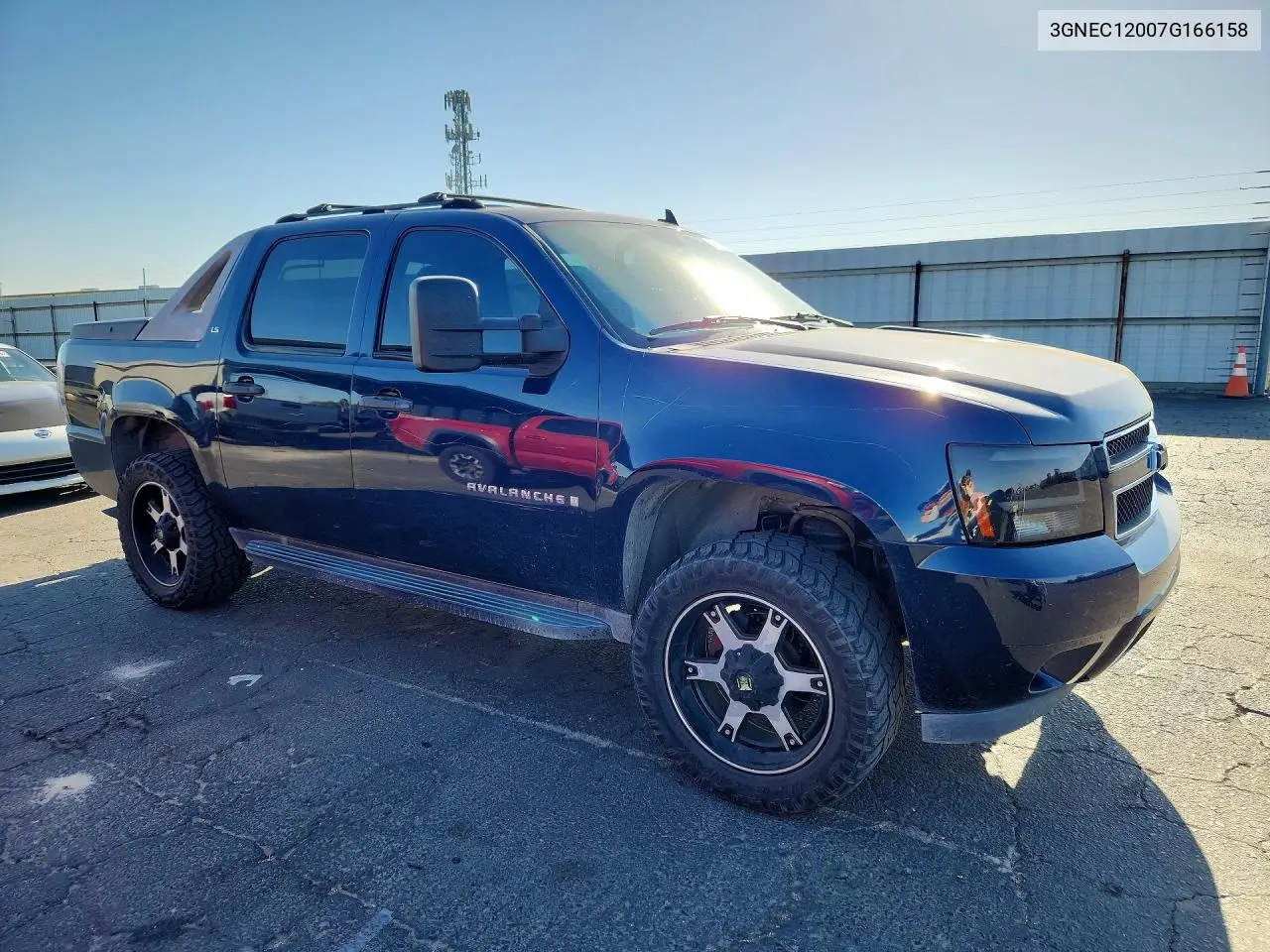 2007 Chevrolet Avalanche C1500 VIN: 3GNEC12007G166158 Lot: 57422206