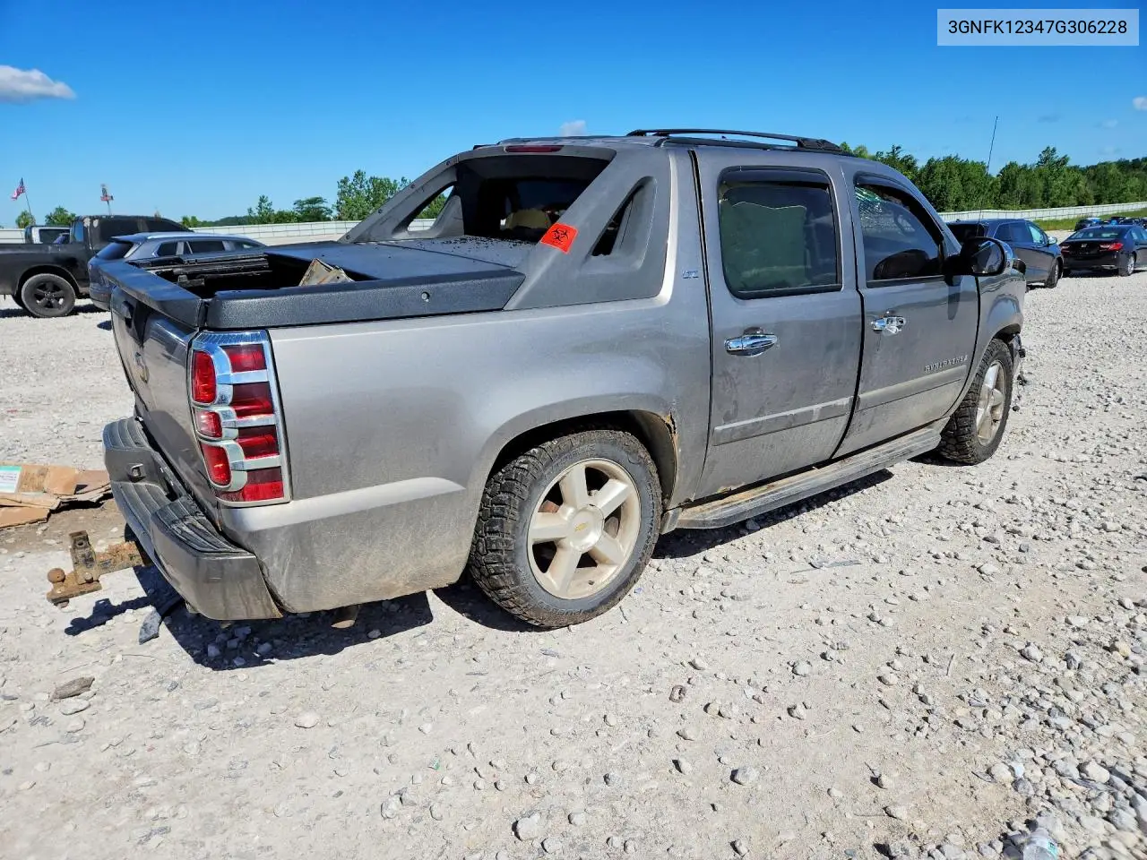 2007 Chevrolet Avalanche K1500 VIN: 3GNFK12347G306228 Lot: 57487326