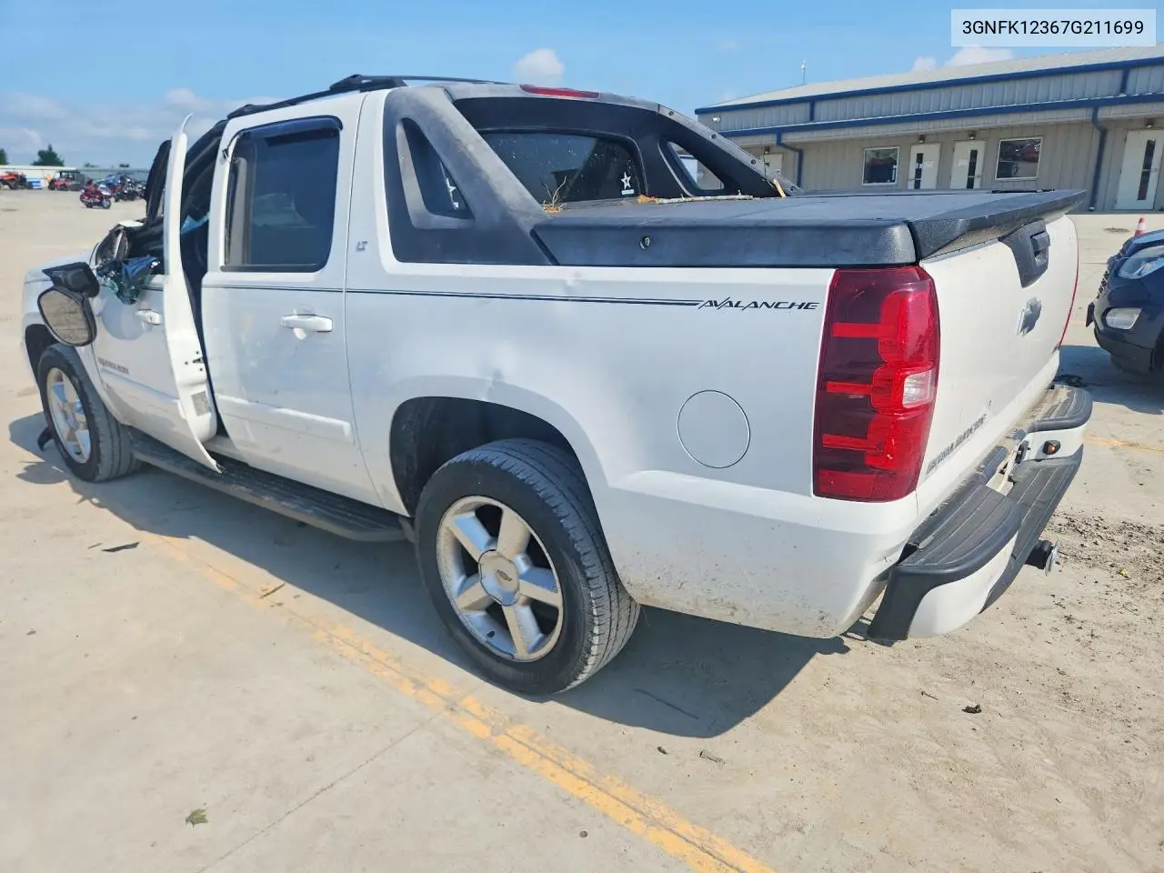 2007 Chevrolet Avalanche K1500 VIN: 3GNFK12367G211699 Lot: 58695786