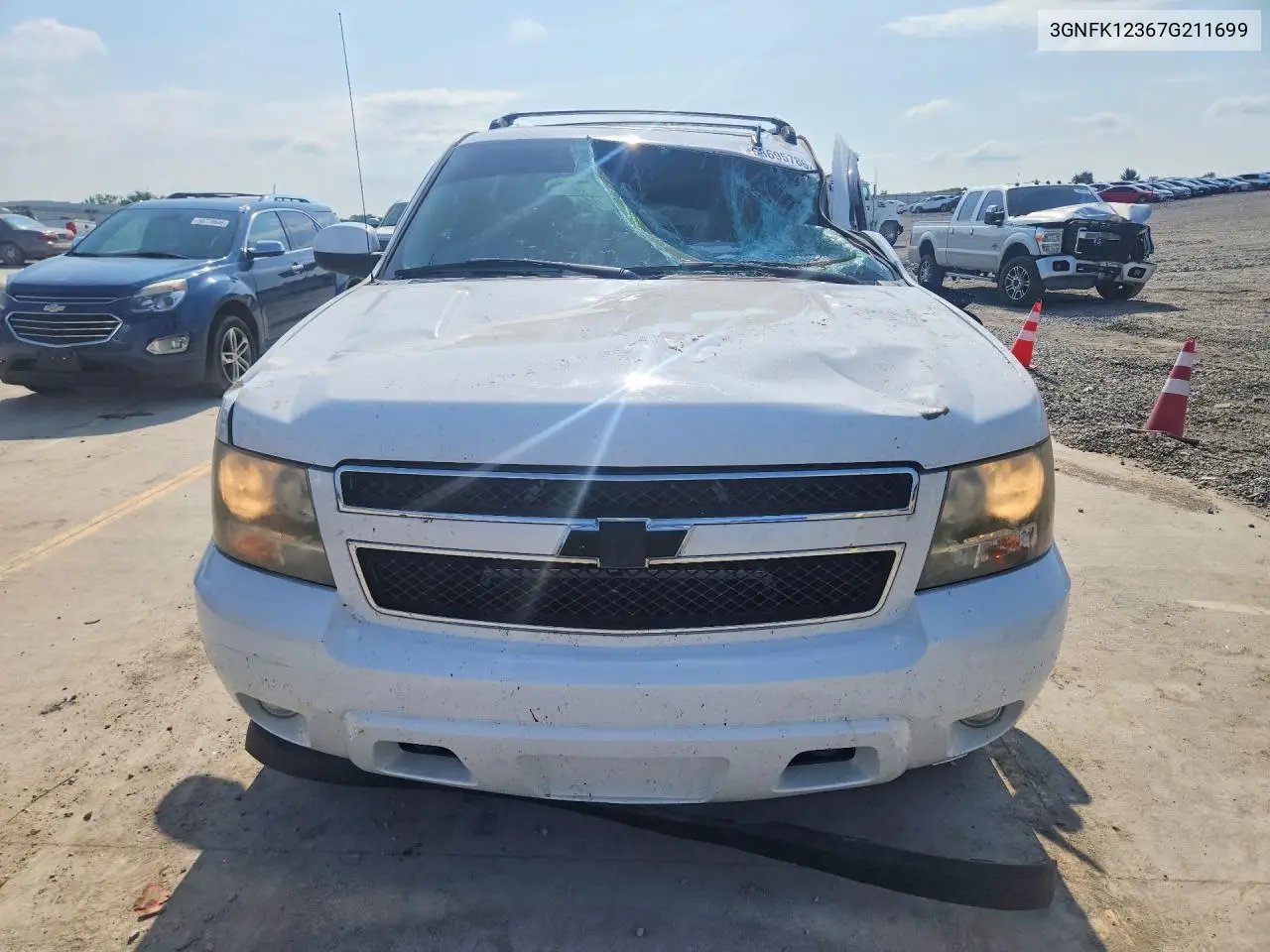 2007 Chevrolet Avalanche K1500 VIN: 3GNFK12367G211699 Lot: 58695786
