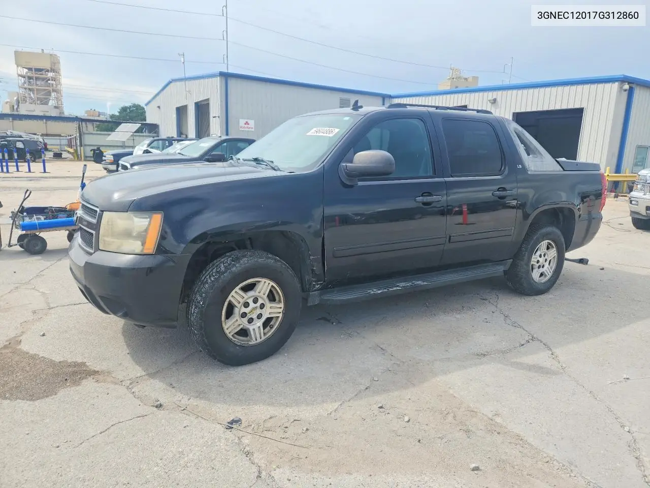 2007 Chevrolet Avalanche C1500 VIN: 3GNEC12017G312860 Lot: 59604886