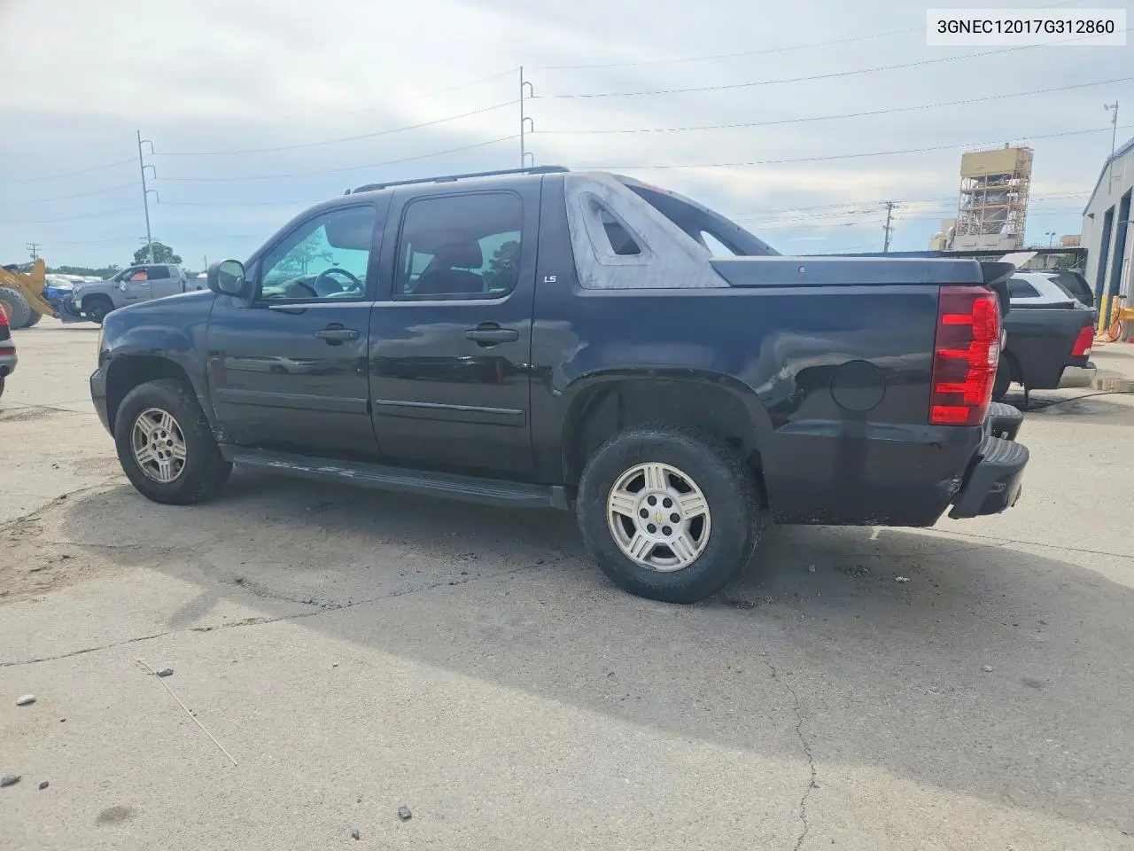2007 Chevrolet Avalanche C1500 VIN: 3GNEC12017G312860 Lot: 59604886