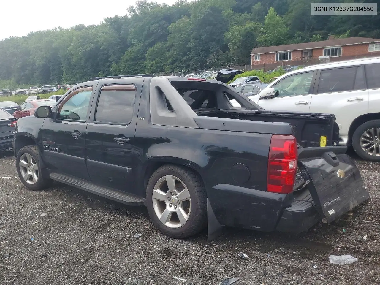 2007 Chevrolet Avalanche K1500 VIN: 3GNFK12337G204550 Lot: 59838796