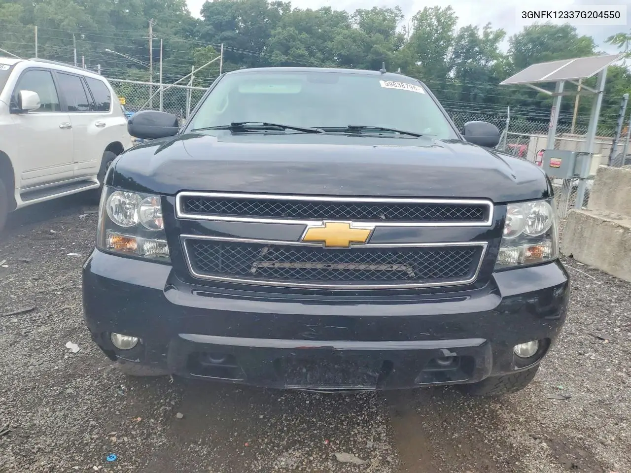 2007 Chevrolet Avalanche K1500 VIN: 3GNFK12337G204550 Lot: 59838796