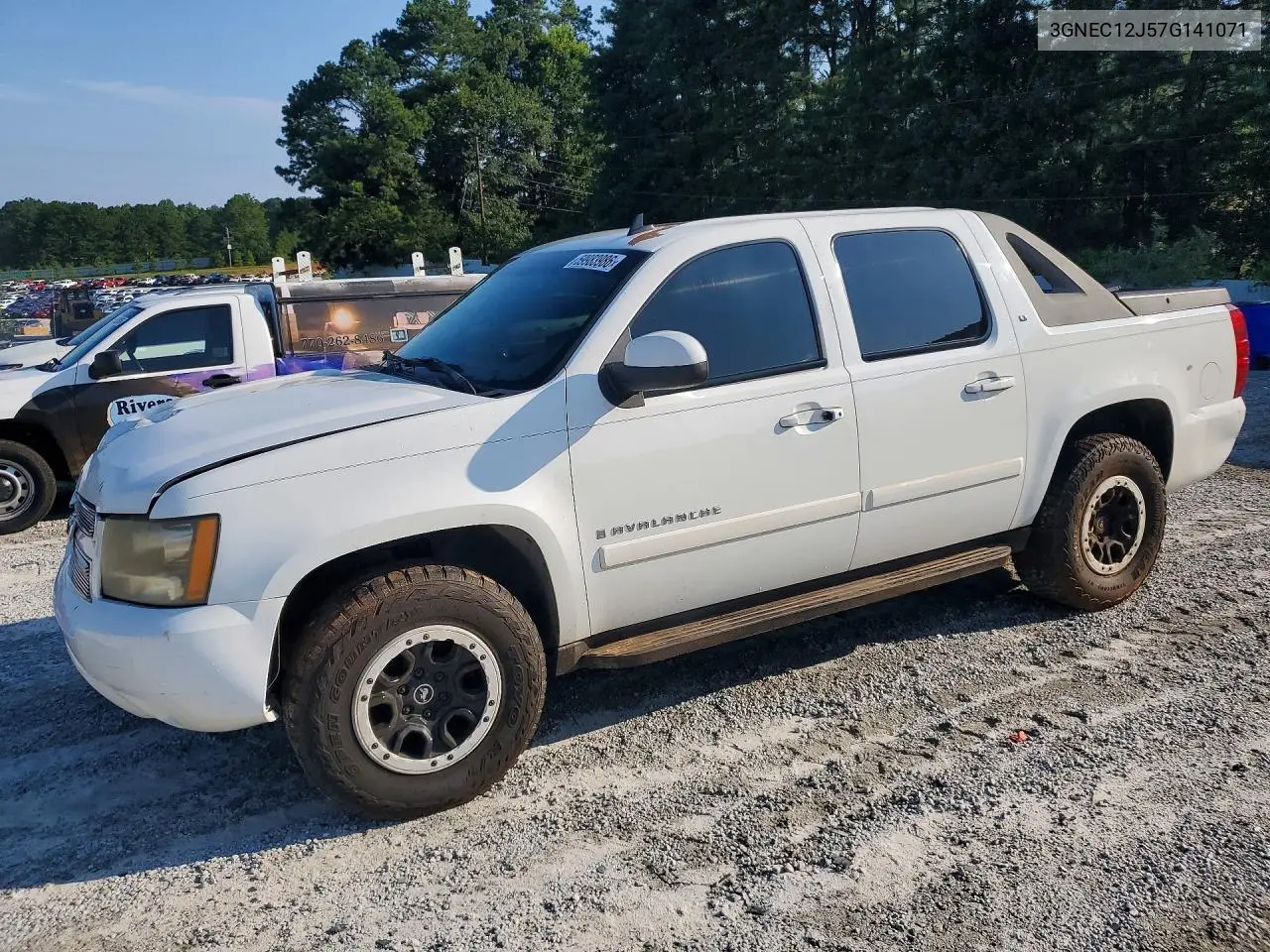 2007 Chevrolet Avalanche C1500 VIN: 3GNEC12J57G141071 Lot: 59983986