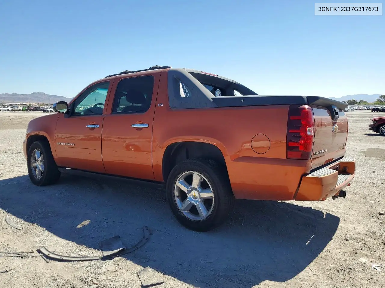 2007 Chevrolet Avalanche K1500 VIN: 3GNFK12337G317673 Lot: 60068226