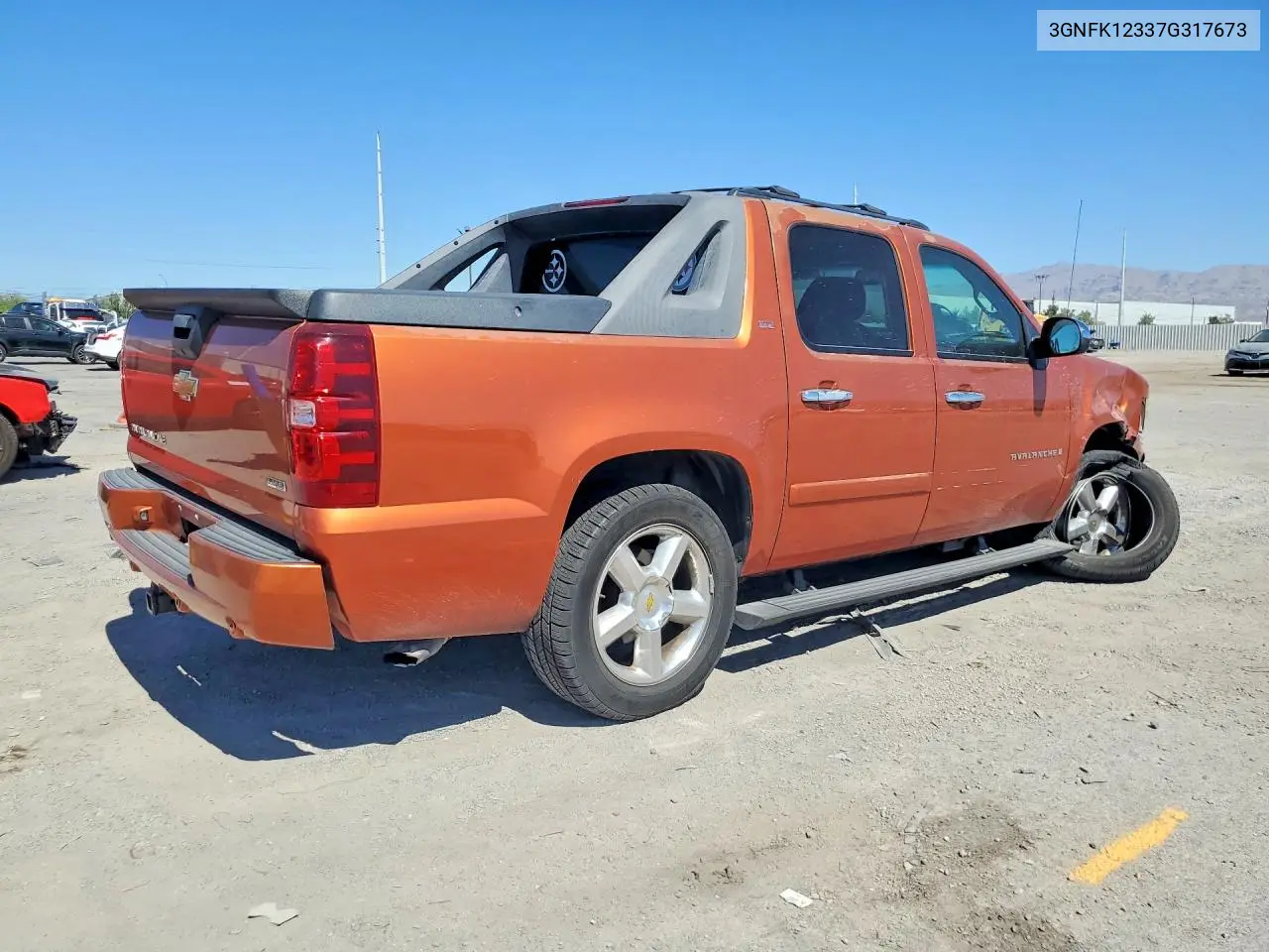 2007 Chevrolet Avalanche K1500 VIN: 3GNFK12337G317673 Lot: 60068226