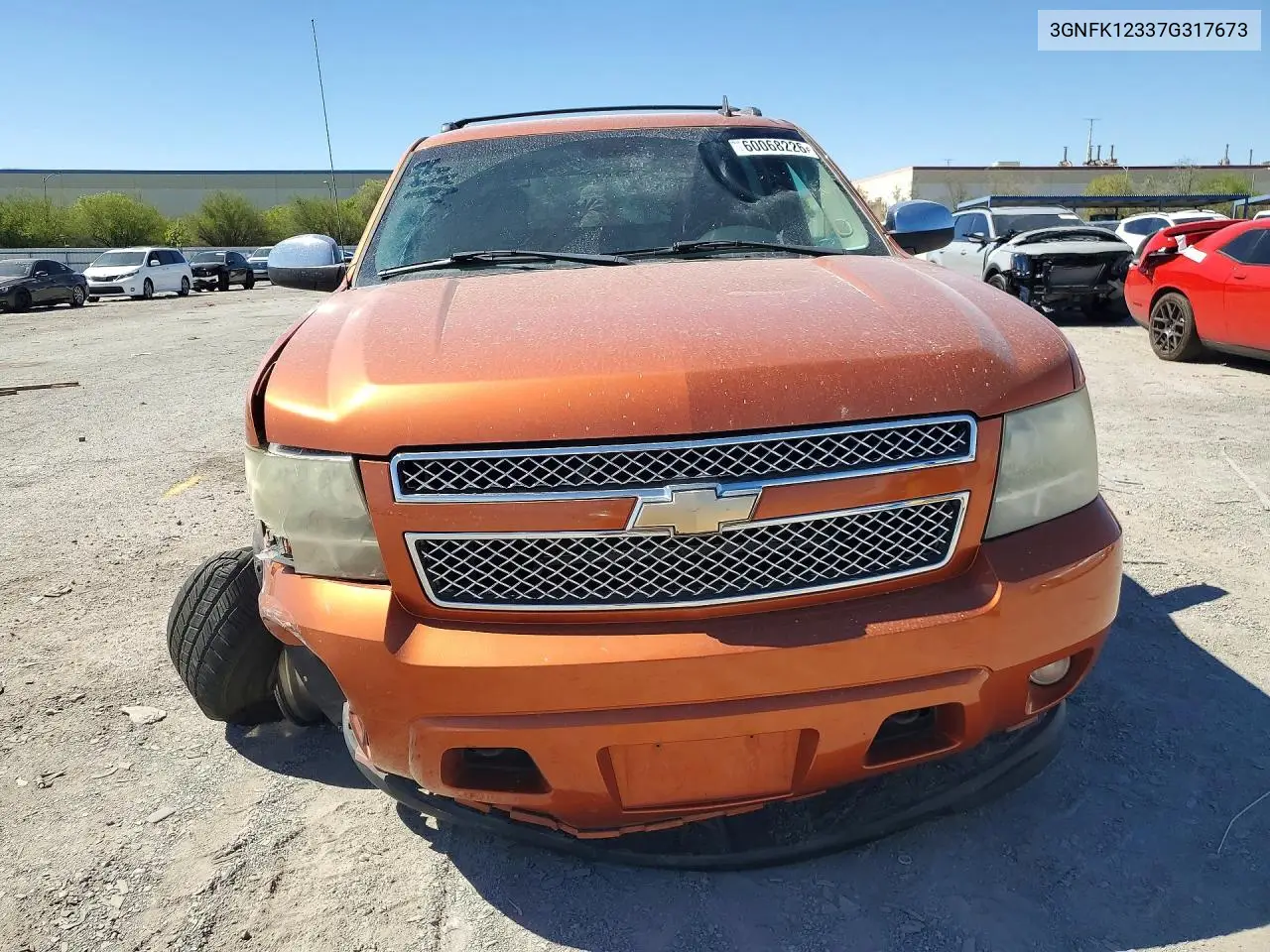 2007 Chevrolet Avalanche K1500 VIN: 3GNFK12337G317673 Lot: 60068226