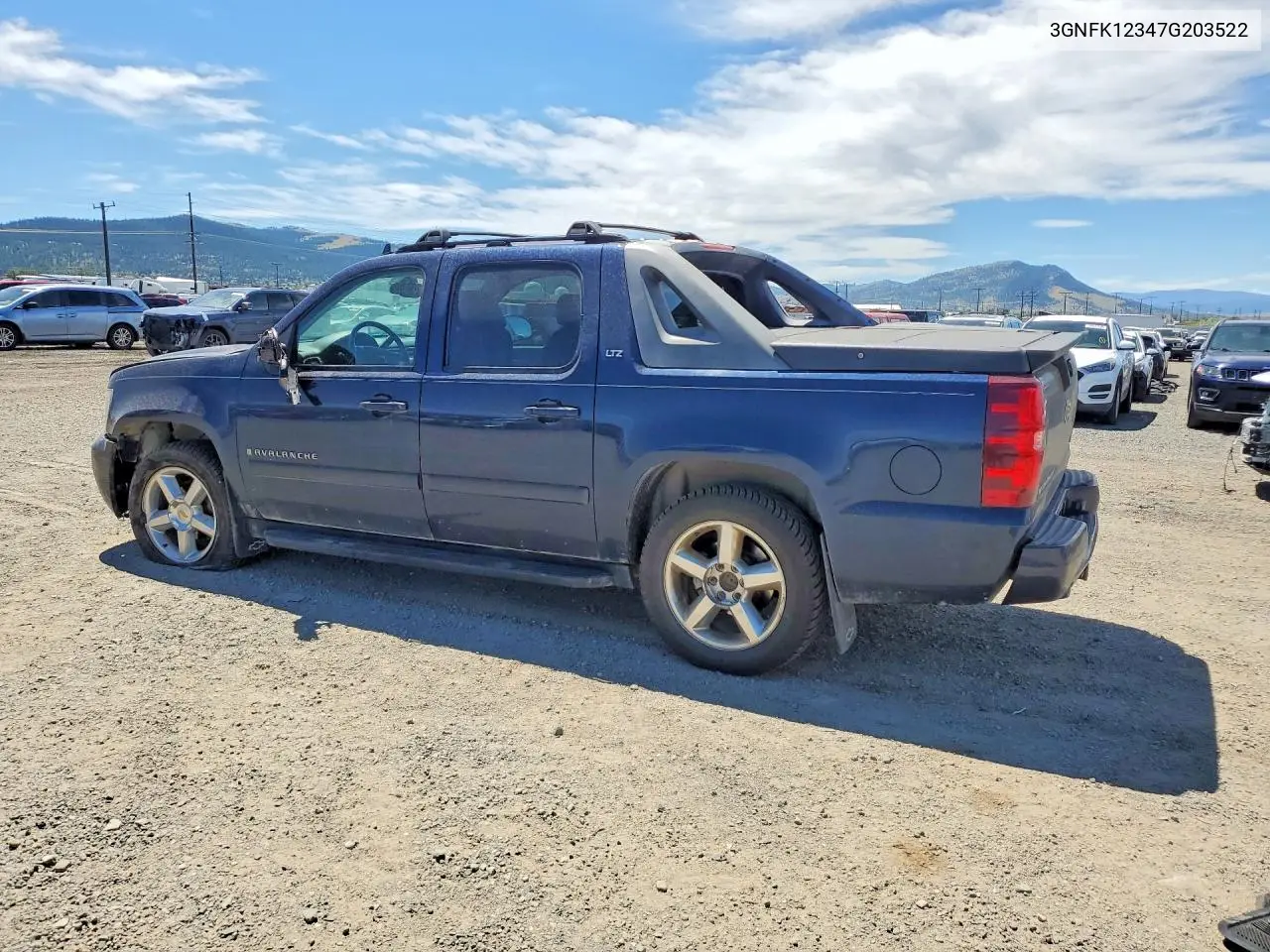 2007 Chevrolet Avalanche K1500 VIN: 3GNFK12347G203522 Lot: 60316696