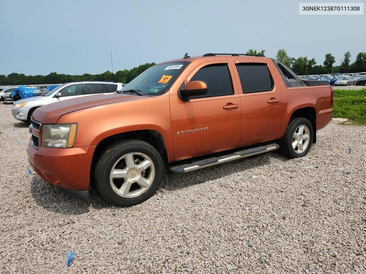 2007 Chevrolet Avalanche K1500 VIN: 3GNEK12387G111308 Lot: 60561886