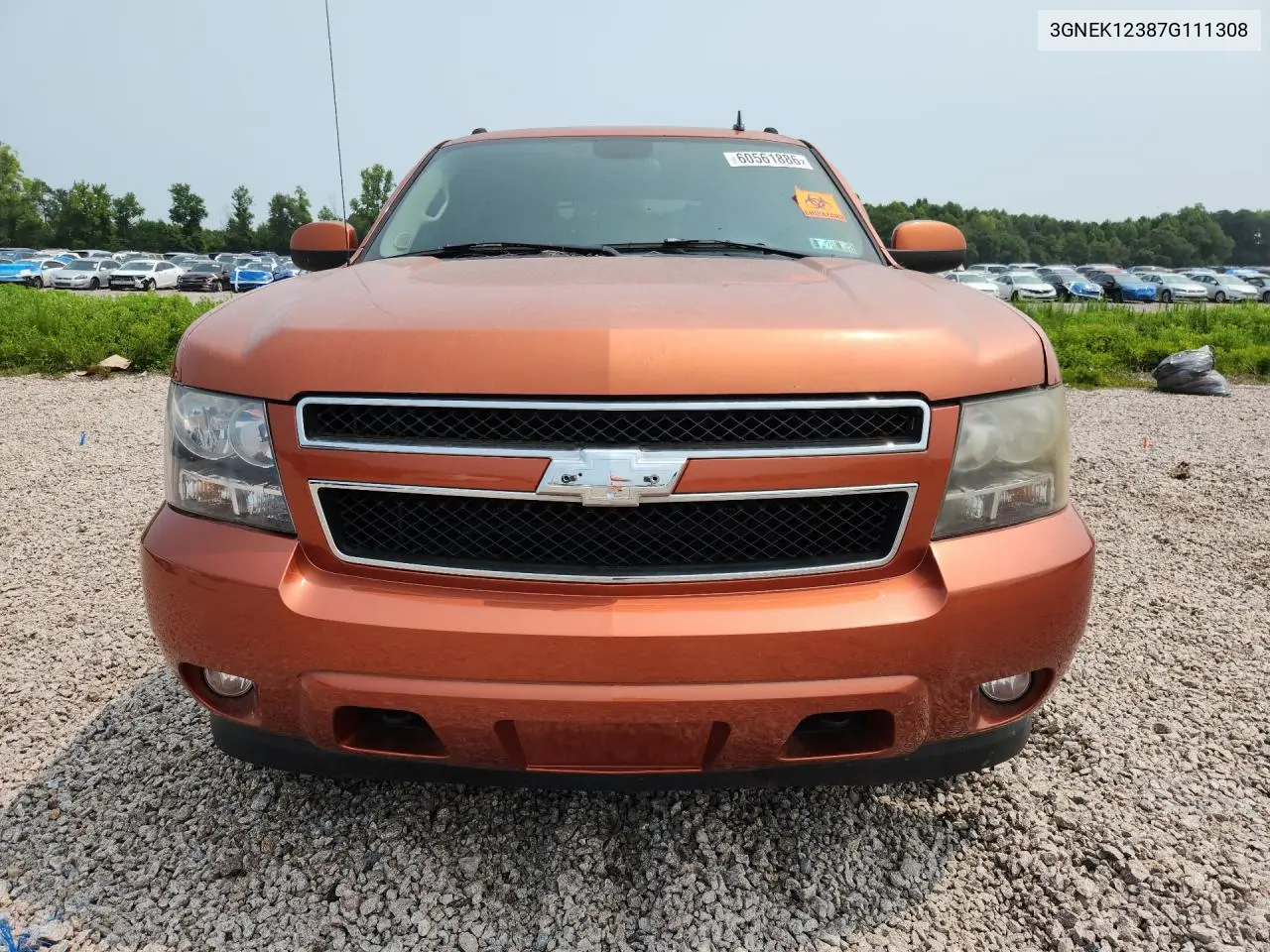 2007 Chevrolet Avalanche K1500 VIN: 3GNEK12387G111308 Lot: 60561886