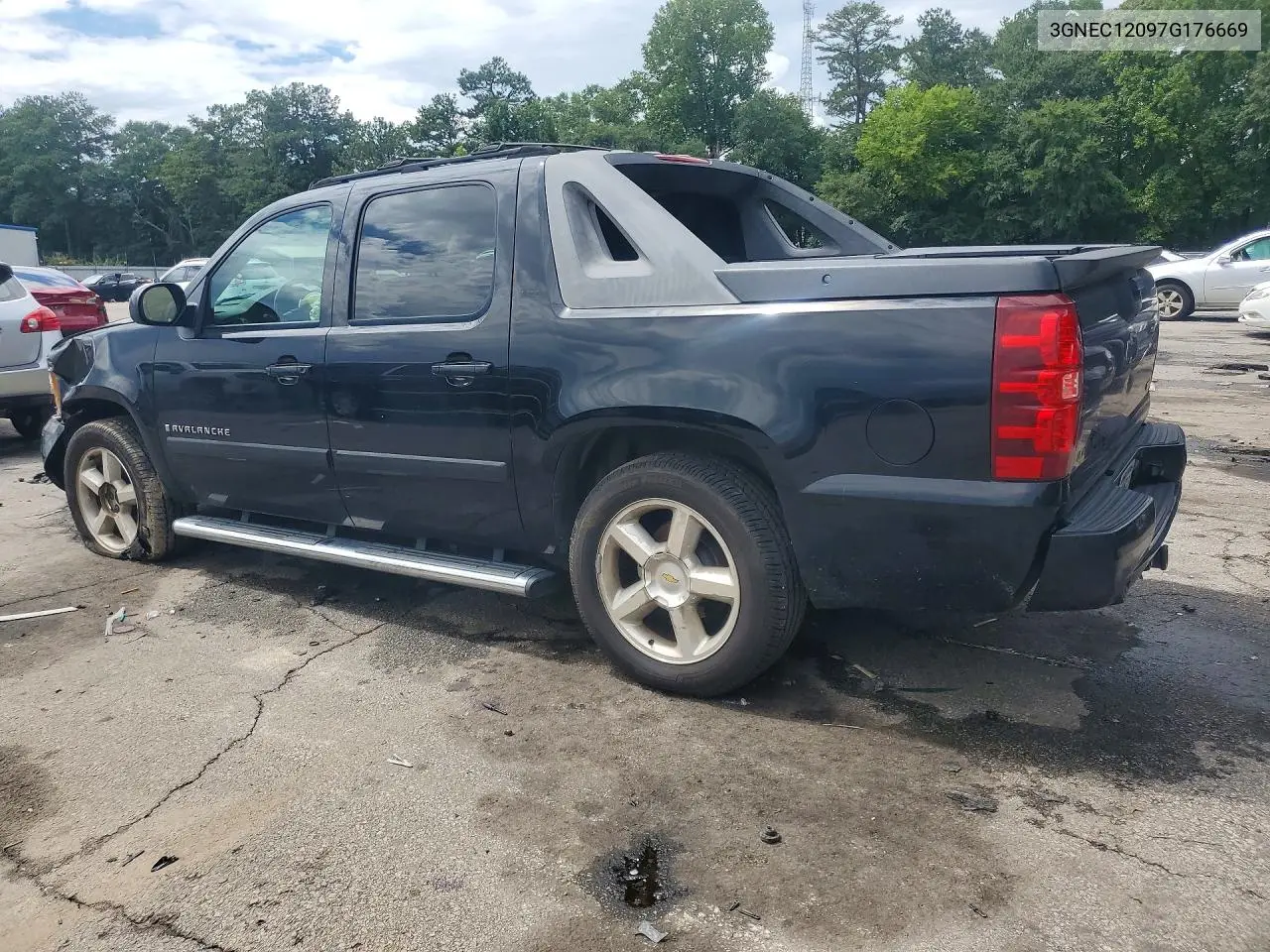 2007 Chevrolet Avalanche C1500 VIN: 3GNEC12097G176669 Lot: 60781426