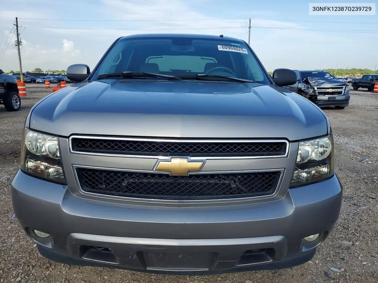 2007 Chevrolet Avalanche K1500 VIN: 3GNFK12387G239729 Lot: 60969026