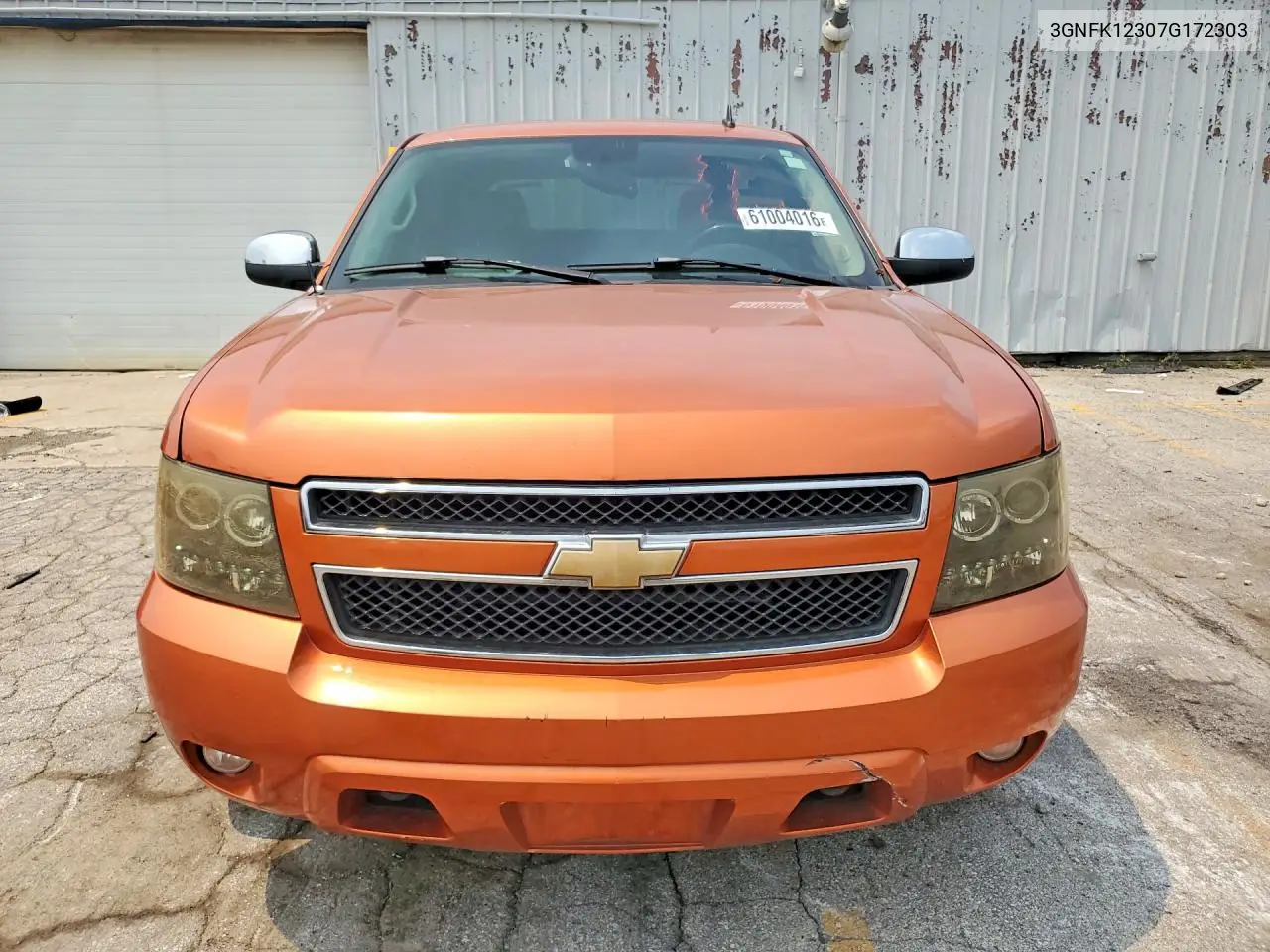 2007 Chevrolet Avalanche K1500 VIN: 3GNFK12307G172303 Lot: 61004016