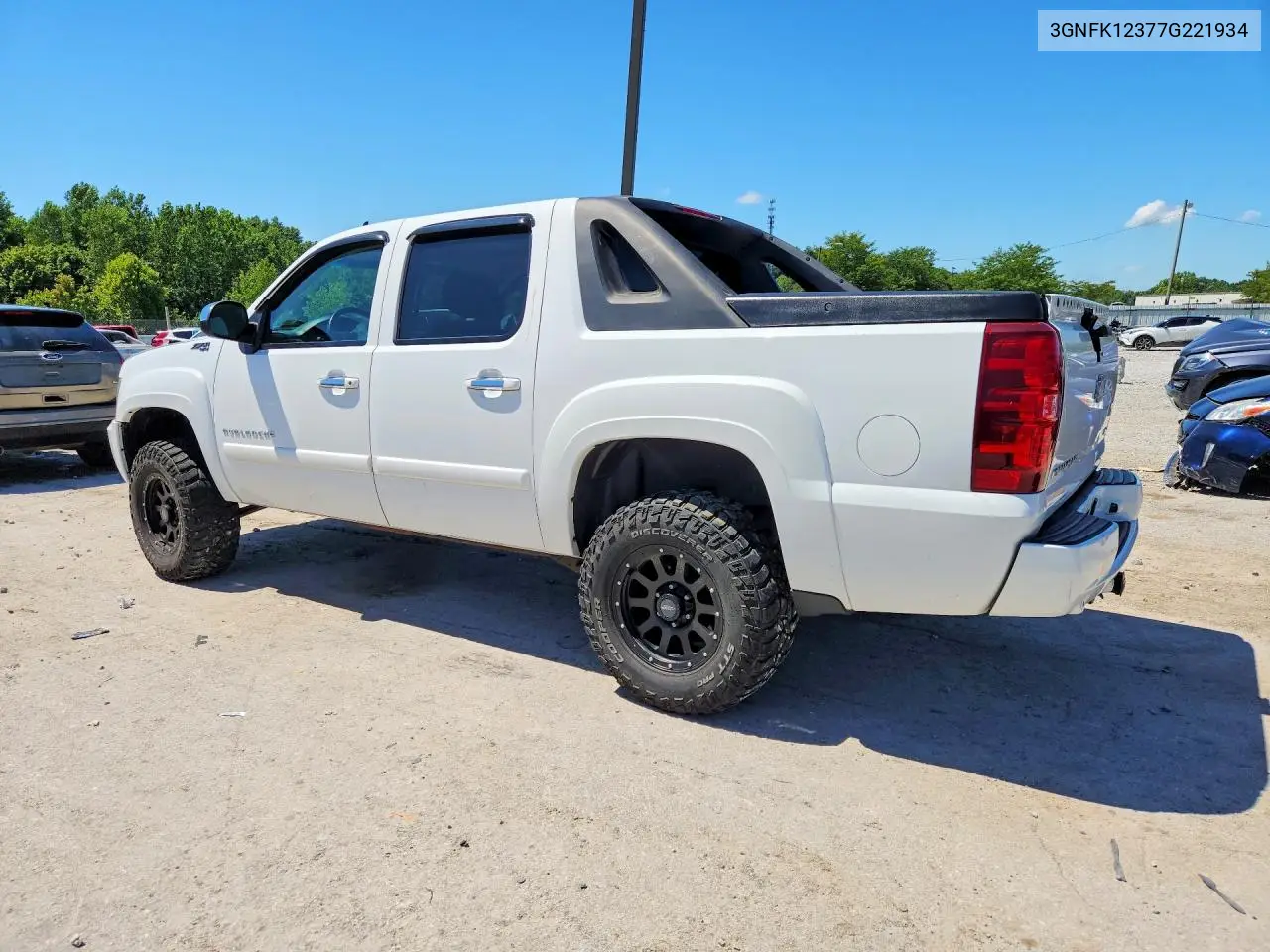 2007 Chevrolet Avalanche K1500 VIN: 3GNFK12377G221934 Lot: 61053746