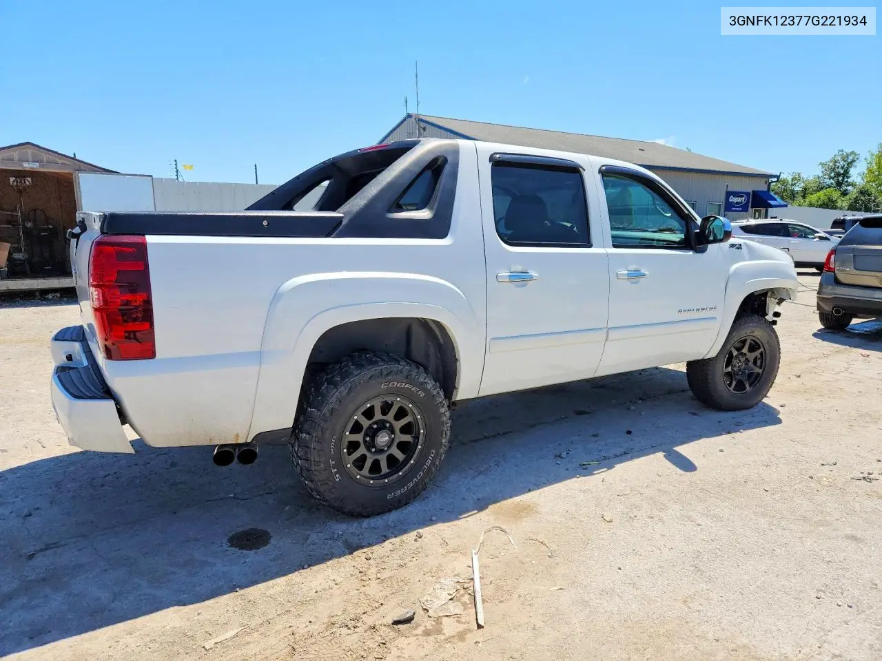 2007 Chevrolet Avalanche K1500 VIN: 3GNFK12377G221934 Lot: 61053746