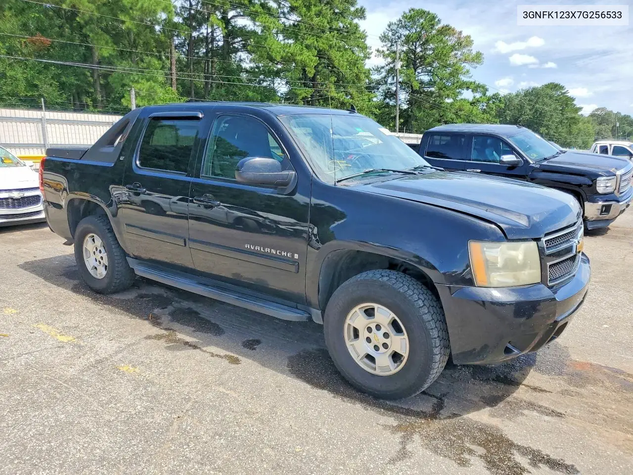 2007 Chevrolet Avalanche K1500 VIN: 3GNFK123X7G256533 Lot: 61154646
