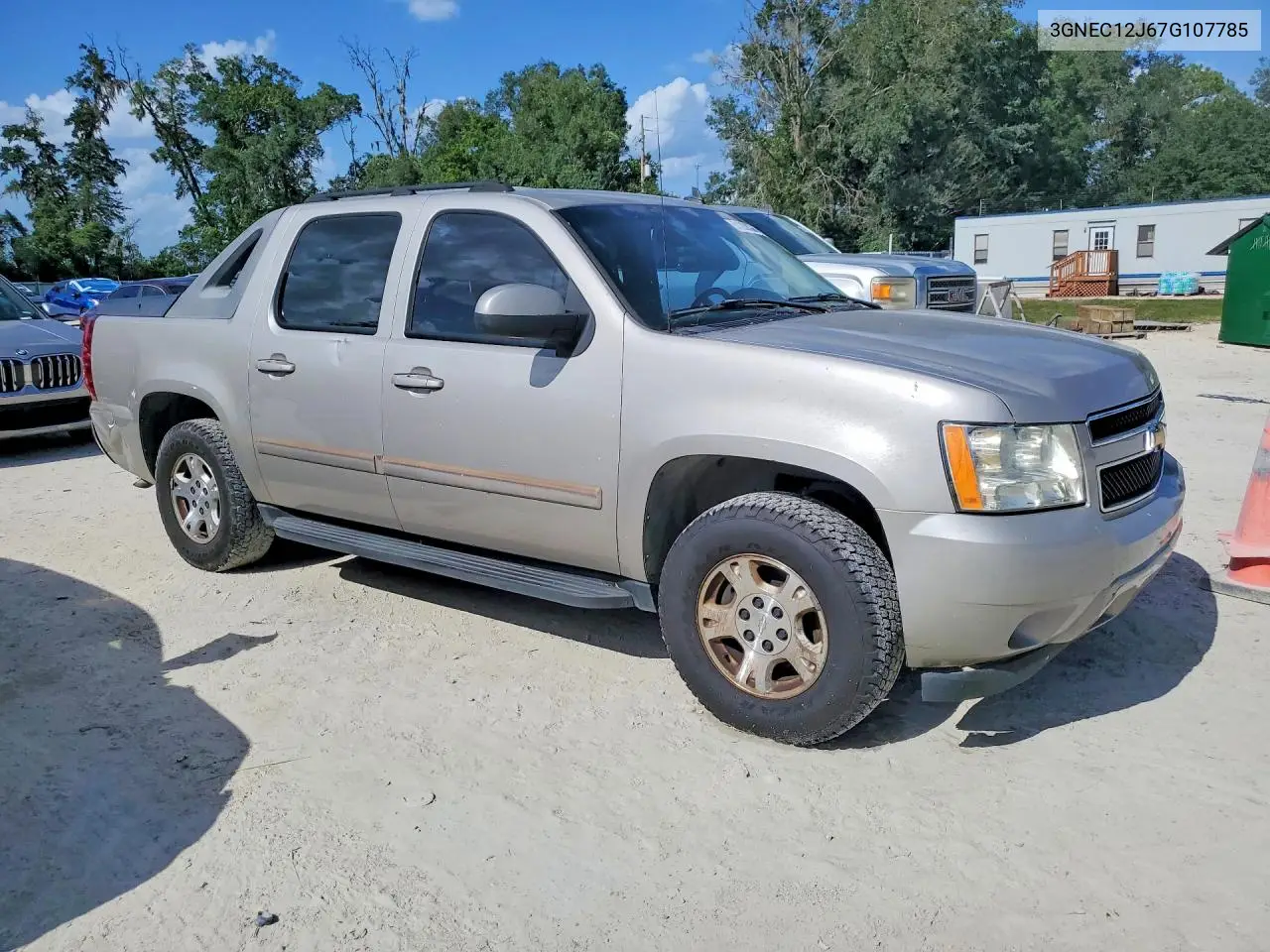 2007 Chevrolet Avalanche C1500 VIN: 3GNEC12J67G107785 Lot: 61288086