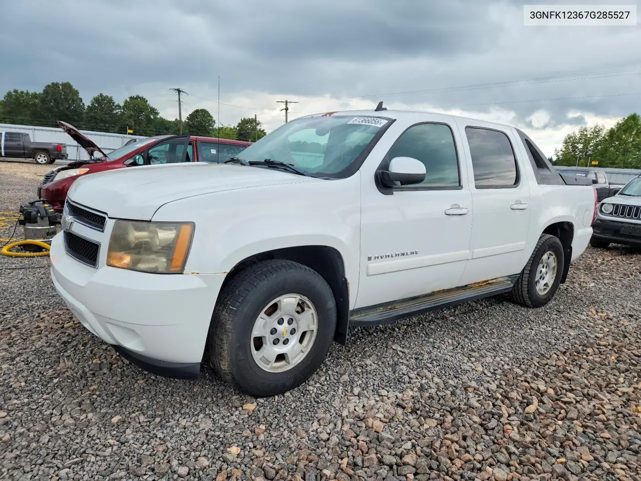 2007 Chevrolet Avalanche K1500 VIN: 3GNFK12367G285527 Lot: 61366056
