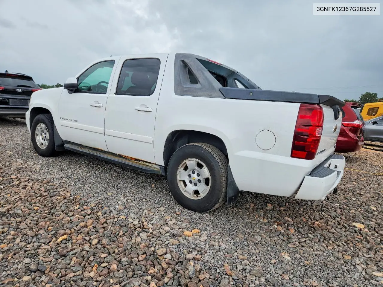 2007 Chevrolet Avalanche K1500 VIN: 3GNFK12367G285527 Lot: 61366056