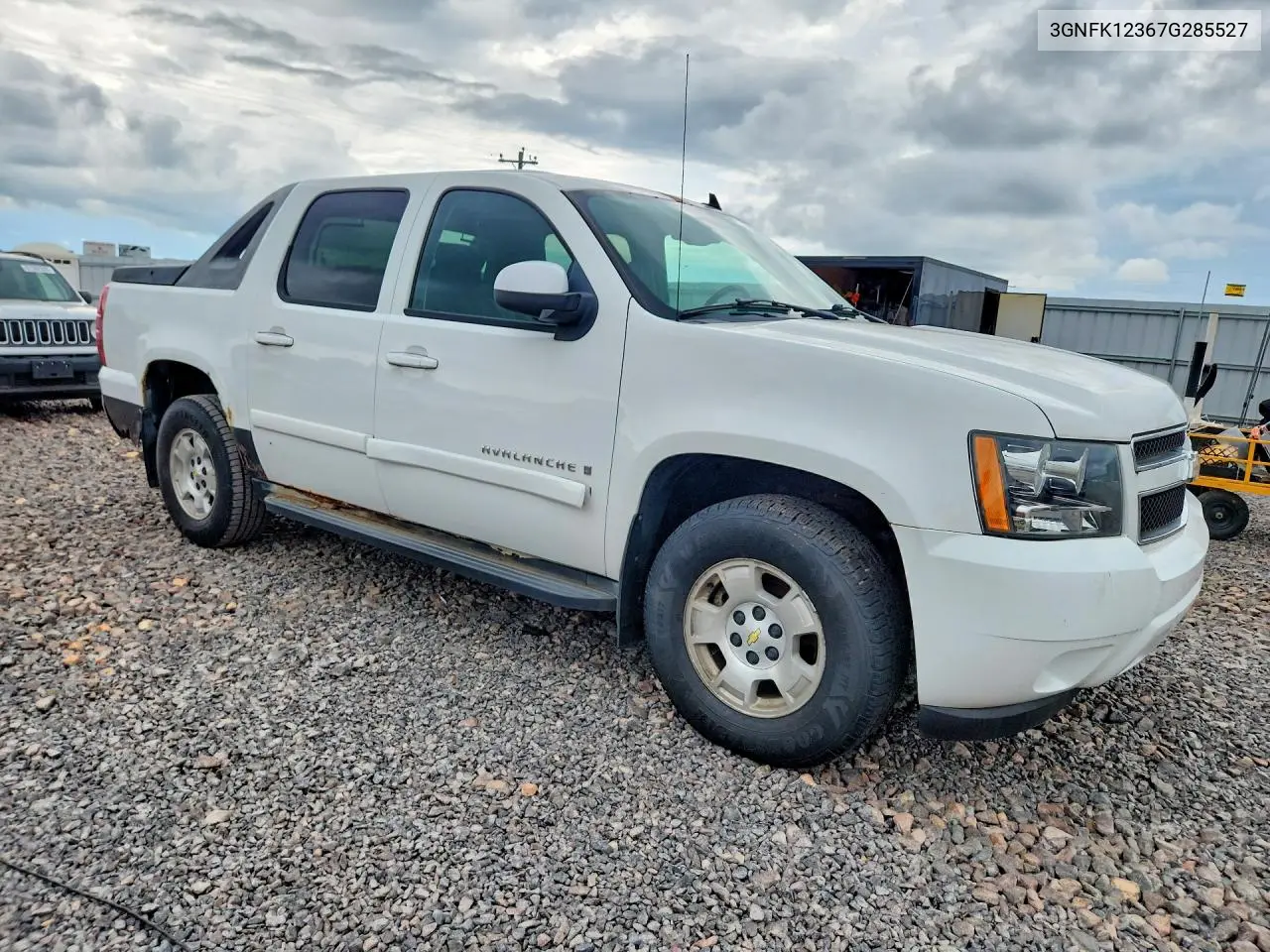 2007 Chevrolet Avalanche K1500 VIN: 3GNFK12367G285527 Lot: 61366056