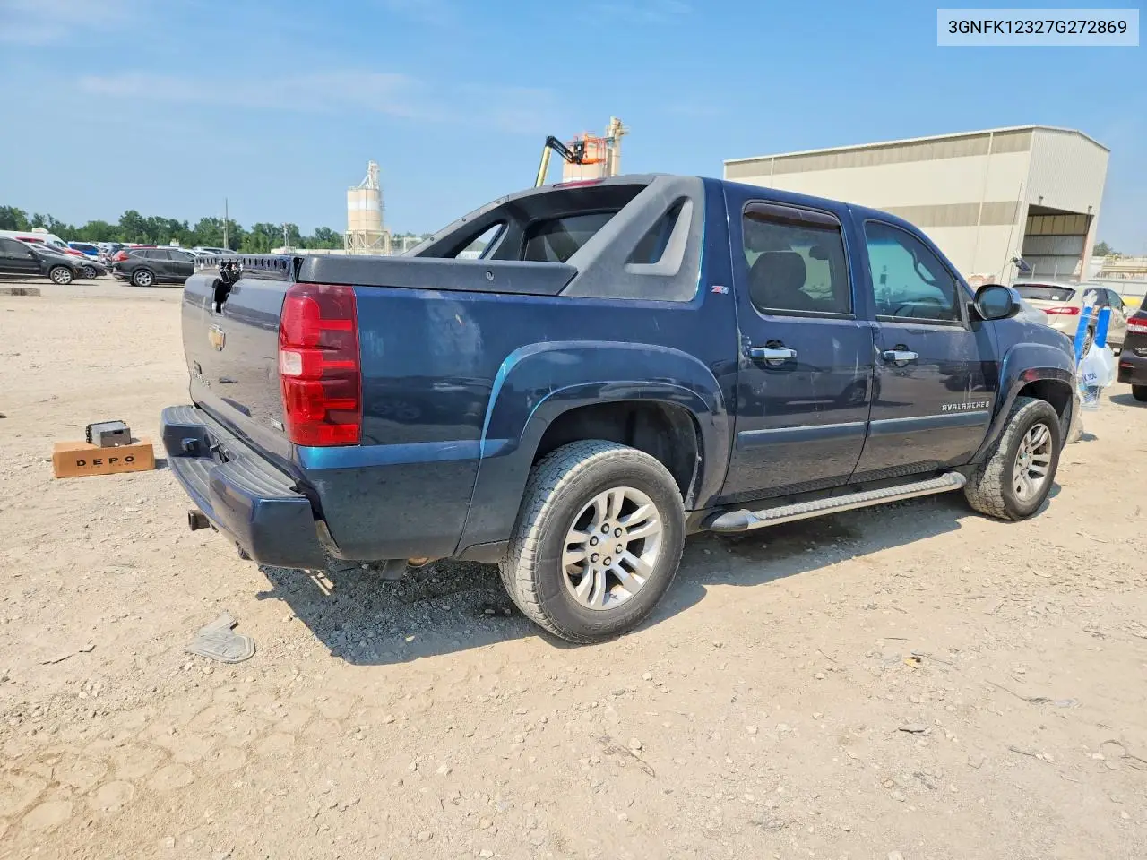 2007 Chevrolet Avalanche K1500 VIN: 3GNFK12327G272869 Lot: 62006236