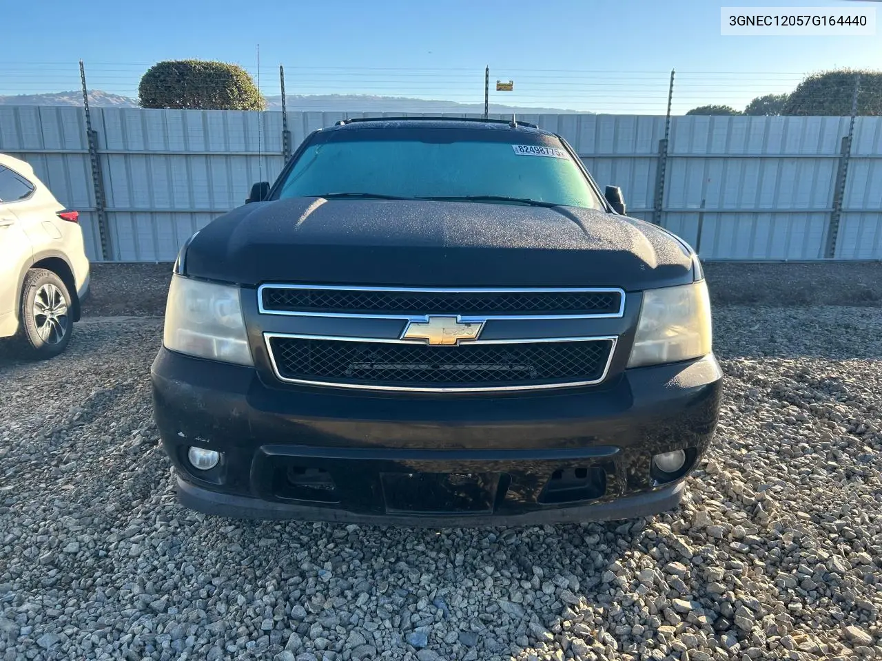 2007 Chevrolet Avalanche C1500 VIN: 3GNEC12057G164440 Lot: 82498775