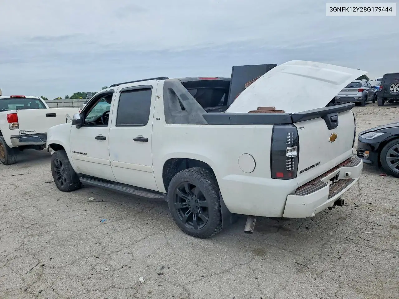 2008 Chevrolet Avalanche K1500 VIN: 3GNFK12Y28G179444 Lot: 56663996