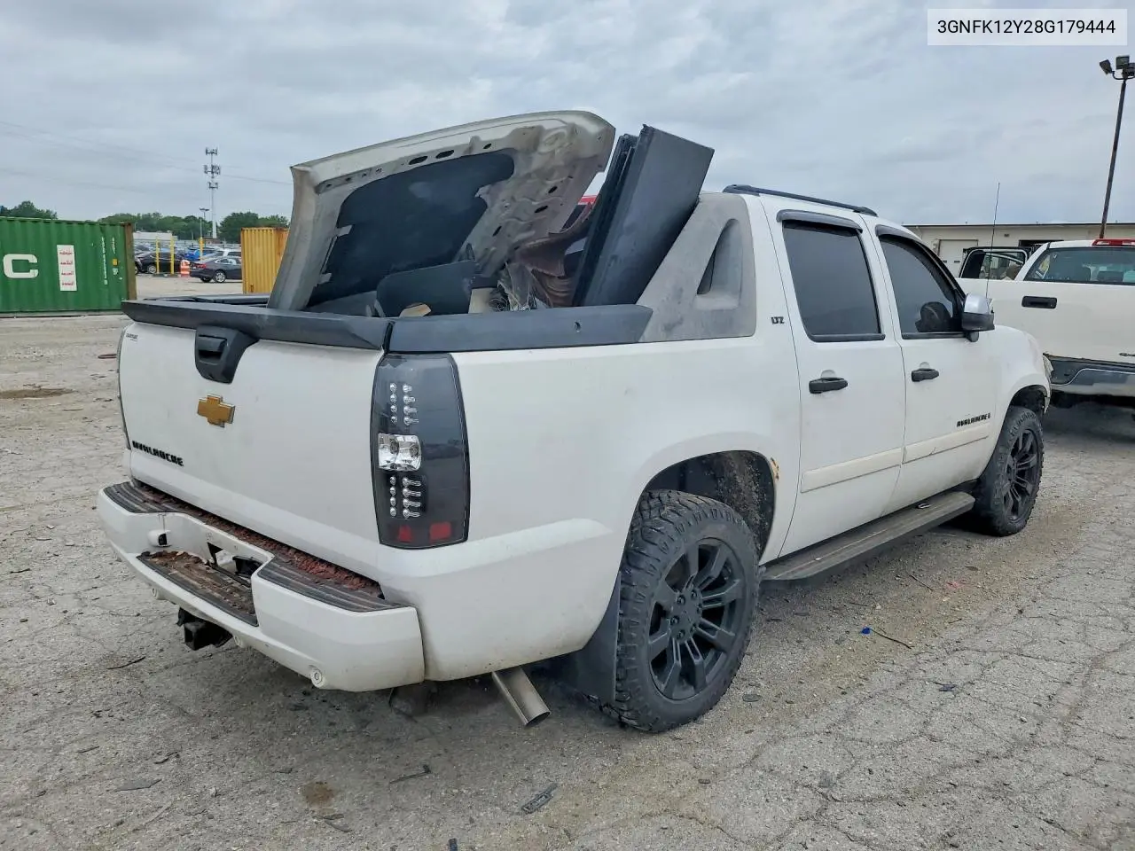 2008 Chevrolet Avalanche K1500 VIN: 3GNFK12Y28G179444 Lot: 56663996
