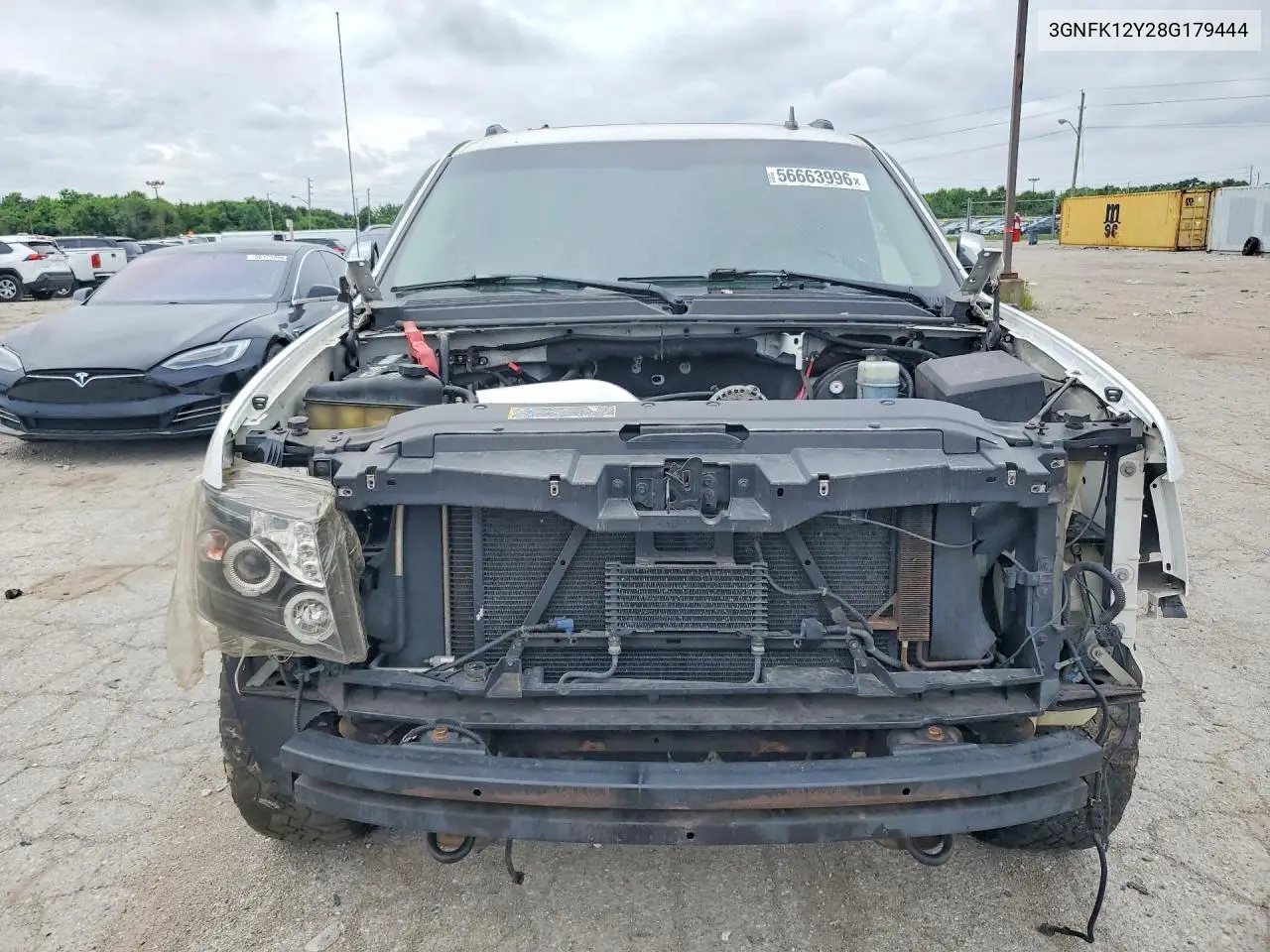 2008 Chevrolet Avalanche K1500 VIN: 3GNFK12Y28G179444 Lot: 56663996